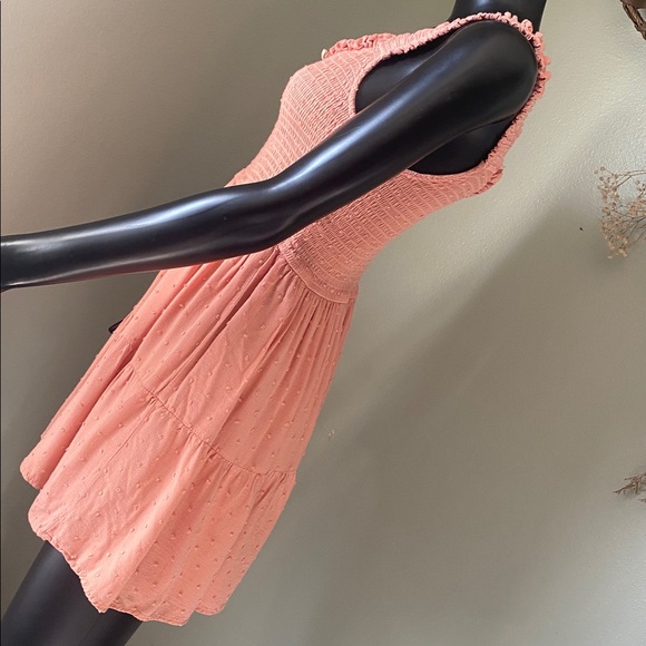Mine Casual Pink Ruffled Dress - Picture 6 of 13